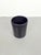 1960s Black Saddle Leather Wastebasket in the style of Jacques Adnet, 1960s For Sale - Image 5 of 14