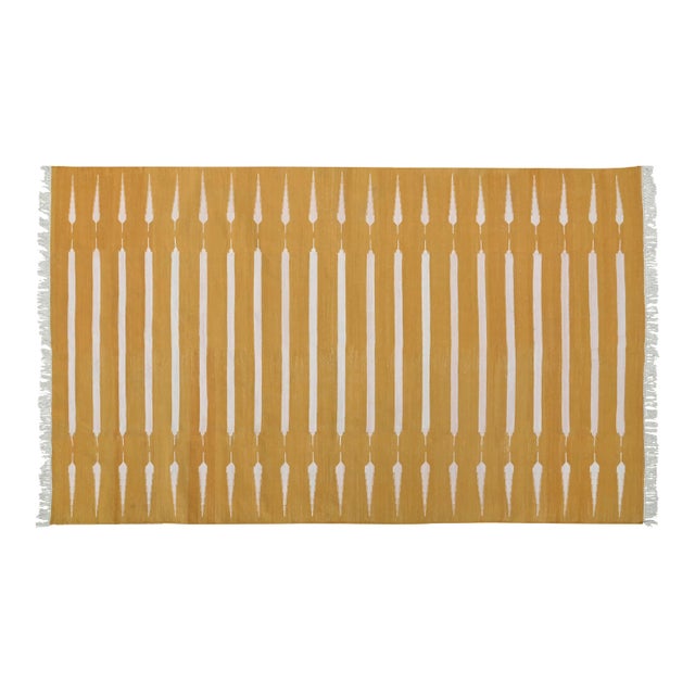 Amritsar Rug, 6' x 9', Persimmon and Pink For Sale