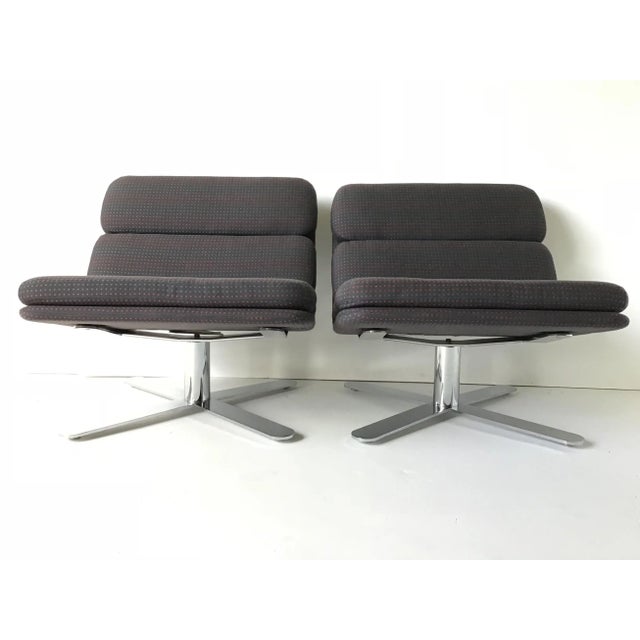 Modern John Follis Solo Lounge Chairs For Sale - Image 3 of 12