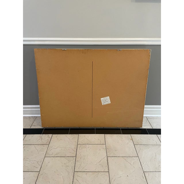 Vintage 1980s Mixed Media 3d Art Jon Gilmore Shadow Box With Flower/Vase Acrylic Plexiglass Case For Sale - Image 9 of 11