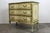 Venetian Baroque Green Lacquered Hand-Painted Floral Three-Drawer Chest, 1950s For Sale - Image 10 of 10