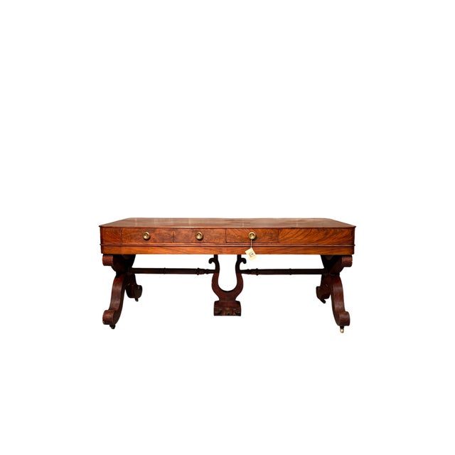 Antique Mahogany Desk, 1800s For Sale - Image 5 of 5