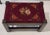 Rustic Antique English Country / Ralph Lauren Style Needlepoint Footstool – Petite Rustic Stool For Sale - Image 3 of 7