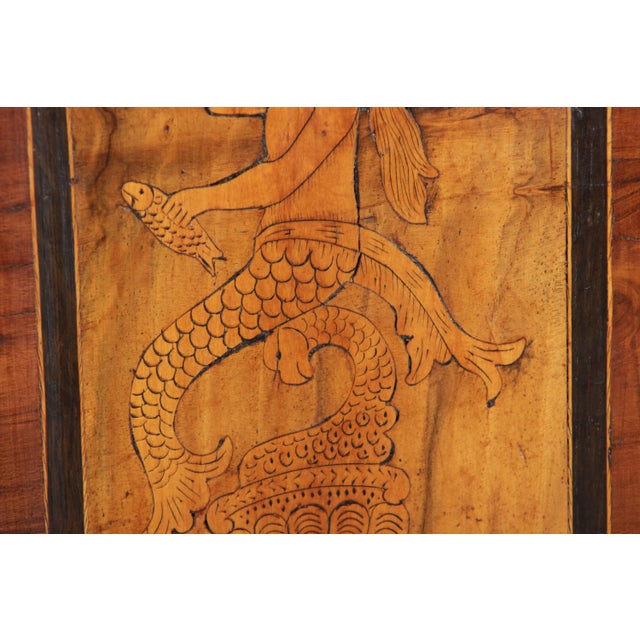 Baroque Intarsia Cabinet, 1791 For Sale - Image 17 of 18