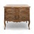Wood Curved Neo-Rustic Louis XV Style Chest of Drawers For Sale - Image 7 of 7