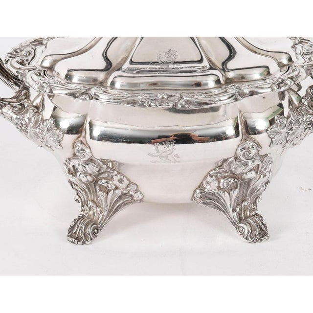 Antique Sheffield Oval Lidded Sauce Tureens, 1820, Set of 2 For Sale - Image 5 of 18