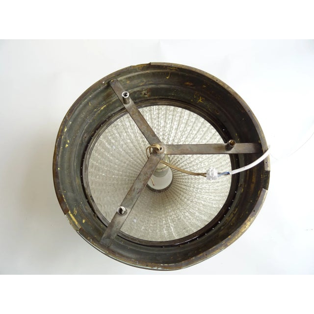 Gold French Plafoniére Ceiling Light in Brass, 1890s For Sale - Image 8 of 10