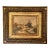 Mid 19th Century Signed and Framed French Oil Painting on Wood For Sale