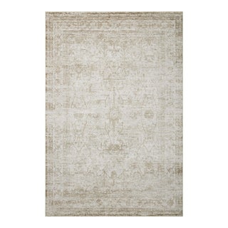 Amber Lewis x Loloi Honora Ivory / Natural 11'-6" x 15'-6" Area Rug For Sale
