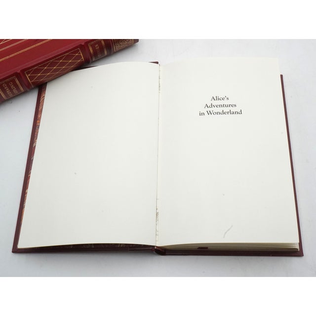 Gold Set of 8 Franklin Library Leather Bound Books For Sale - Image 8 of 11
