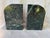 Traditional Vintage Medical Caduceus Green Italian Marble Heavy Bookends a Pair For Sale - Image 3 of 16