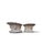 Vintage Neoclassical Cast Stone Lion Head Garden Planters For Sale - Image 4 of 9