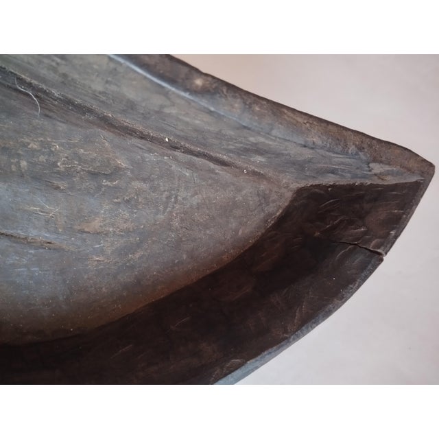 Antique African Tribal Art Kuba Tukula Box, Congo 1950s For Sale - Image 4 of 6
