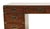 Vintage Sligh Campaign Pedestal Desk With Inlay Leather Top For Sale - Image 9 of 9