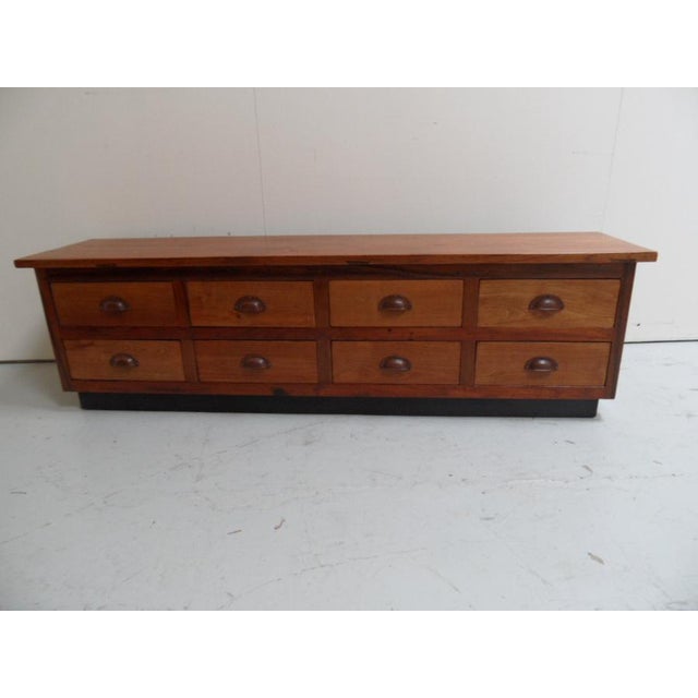 Vintage Dutch Sideboard with 8 Drawers, 1950s For Sale - Image 13 of 13