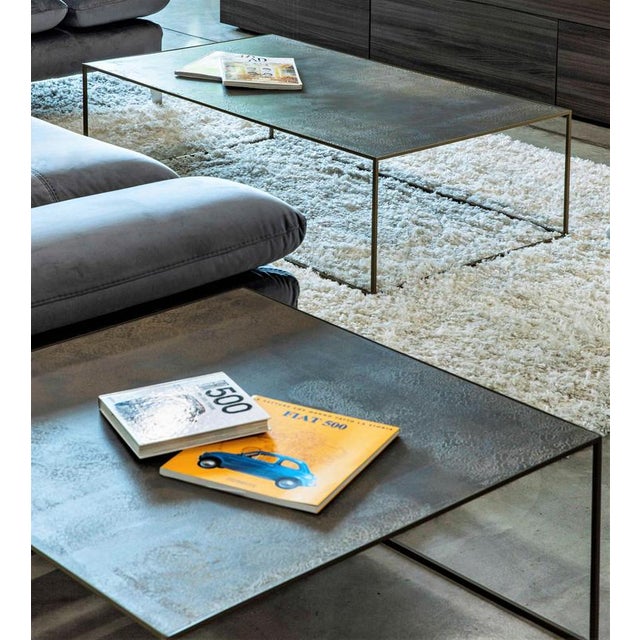 Contemporary Cubo Bronze Impronte Coffee Table by Disain1971 For Sale - Image 3 of 7