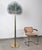 This large sculptural floor lamp was produced by Valenti in Spain during the 1970s. The design features a stylized fan...
