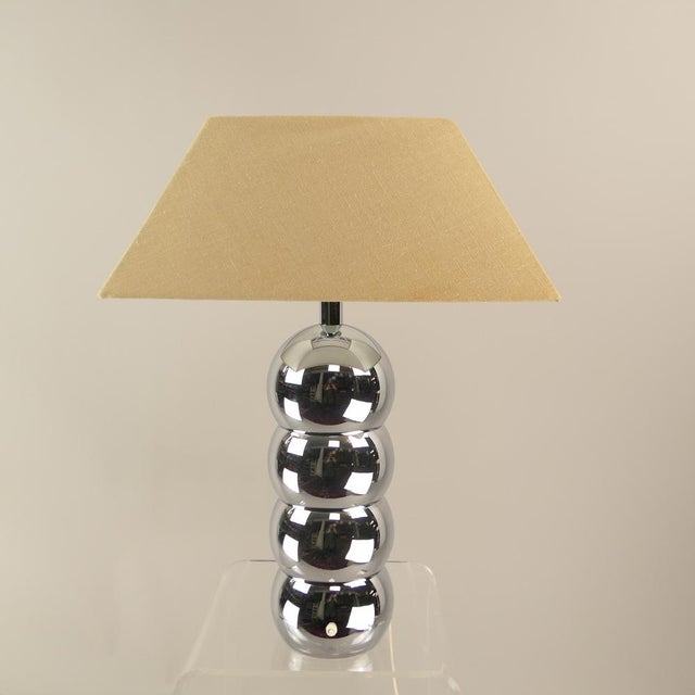 Metal Table Lamp with Shade by George Kovacs, 1970s For Sale - Image 7 of 7