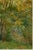 Green Vintage Autumn Forest Art Print – Green & Gold Woodland by Libin, 12" X 16" For Sale - Image 8 of 9