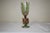 Green Vintage Murano Italian Swirl Art Glass Figural Goblet With Winged Creature Stem For Sale - Image 8 of 9