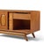 Young Manufacturing Mid Century Walnut and Burlwood Credenza and Hutch For Sale - Image 10 of 13