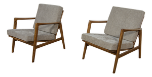 Mid-Century Model 300-139 Armchairs from Swarzędzka Factory, Poland, 1960s, Set of 2