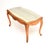 1930s Vintage French Carved Walnut Coffee Table with Marble Top, 1930 For Sale - Image 5 of 11