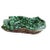 Ceramic Monumental Mid Century Modern Ceramic Malachite Look Green Ashtray or Catchall For Sale - Image 7 of 7