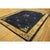 Textile Antique Chinese Wool Blue Rug Art Deco Design Room Size 1920s 9' 1" X 11' 5" For Sale - Image 7 of 10