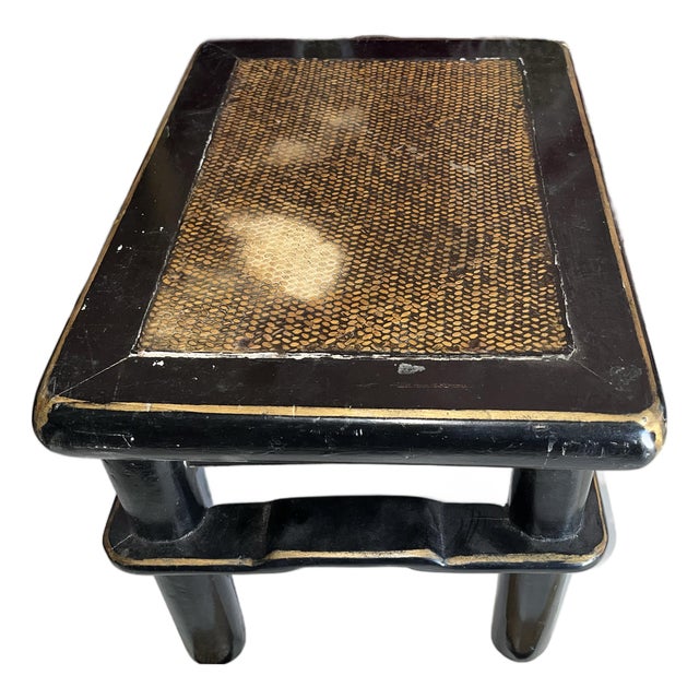 Antique Chinese Small Bench Stool For Sale