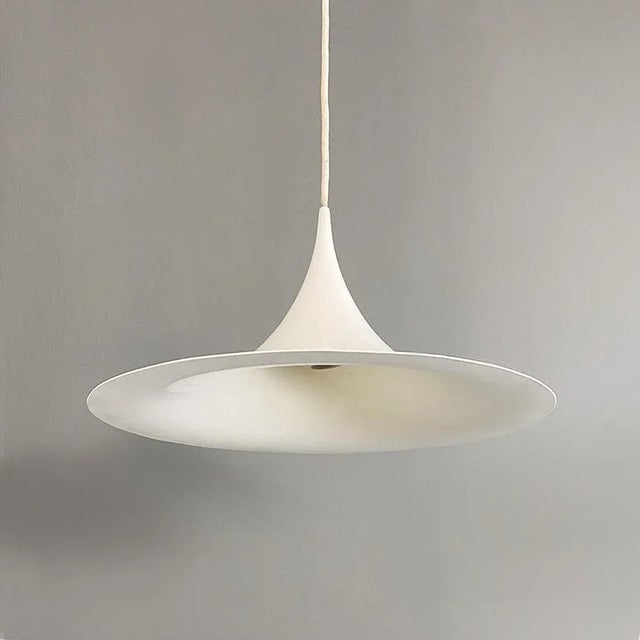 1970s Modern Semi Chandelier attributed to Claus Bonderup & Thorup for Fog & Mørup, Denmark, 1970s For Sale - Image 5 of 12