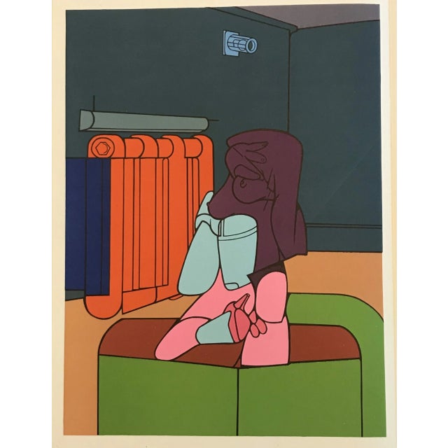 Artist: Valerio Adami Country: Italy Title: Untitled – DM02188 Medium: Original Lithograph Marks: Not signed or numbered...