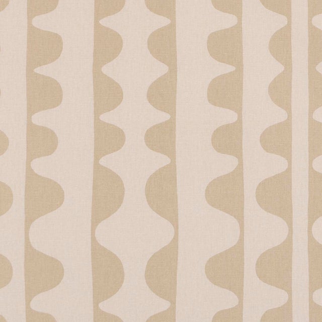 Schumacher X Hadiya Williams Drift Fabric In Wafer For Sale