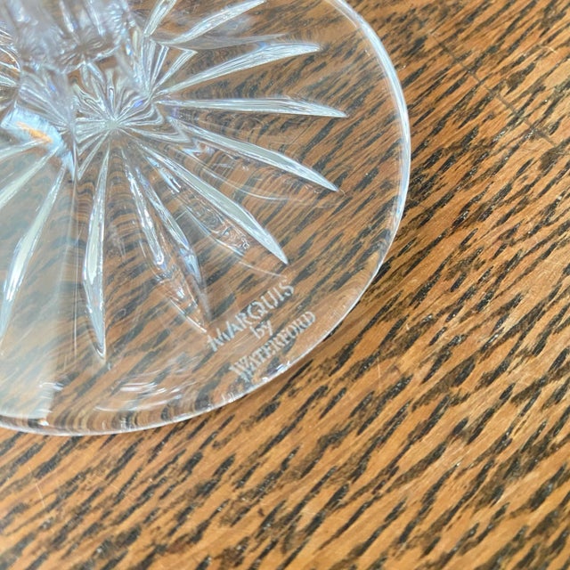 1980s Marquis by Waterford Brookside Goblet For Sale In Sacramento - Image 6 of 9