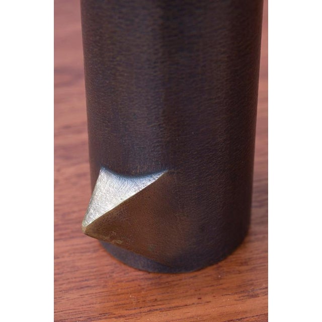 Metal Bronze Vase from Ekbergs For Sale - Image 7 of 9