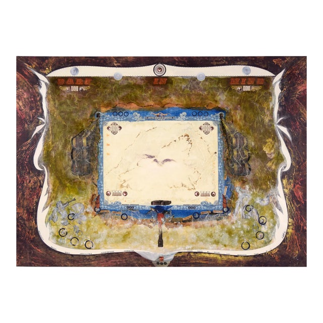 "Bare in Mind" Satirical Bond Paperwork Collage by Mickey "Kano" Kane For Sale