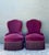 Vintage Camel Back Slipper Chairs - A Pair For Sale - Image 10 of 12