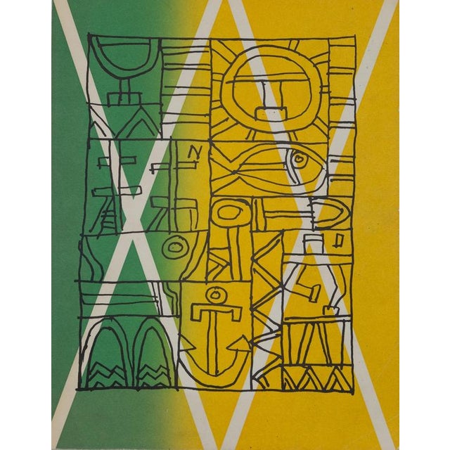 Joaquin Torres Garcia, The Boat's Hold, Lithograph For Sale - Image 4 of 4