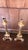 Wood Antique Italian Candlesticks- a Pair For Sale - Image 7 of 9