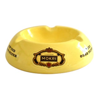 Mid-Century German Mokri Ceramic Ashtray For Sale