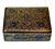 Paper Early 1900s Kashmir Papier-Mâché Box For Sale - Image 7 of 9