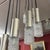 Wavy Metal and Glass Adjustable Chandelier, 1970 For Sale - Image 10 of 11