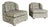 Reupholstered Postmod Henredon Folio 500 Club Chair Pair For Sale