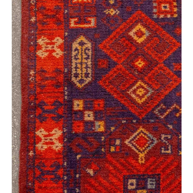 Late 20th Century Persian Hamadan Runner, 4' 9" X 1' 3" For Sale - Image 5 of 8