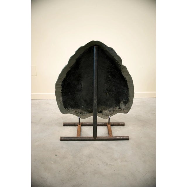20th Century Fiber Turtle Shell Mold with Iron Support For Sale - Image 6 of 9