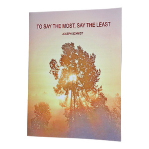 Booklet to Say the Most, Say the Least" Motivational Saying