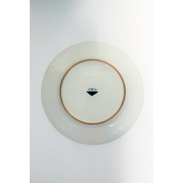 German Pink and Gold Plate or Wall Art For Sale - Image 10 of 11