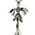 1980s Vintage Platinum Diamond and 18mm Baroque Pearl Drop Necklace For Sale - Image 5 of 11