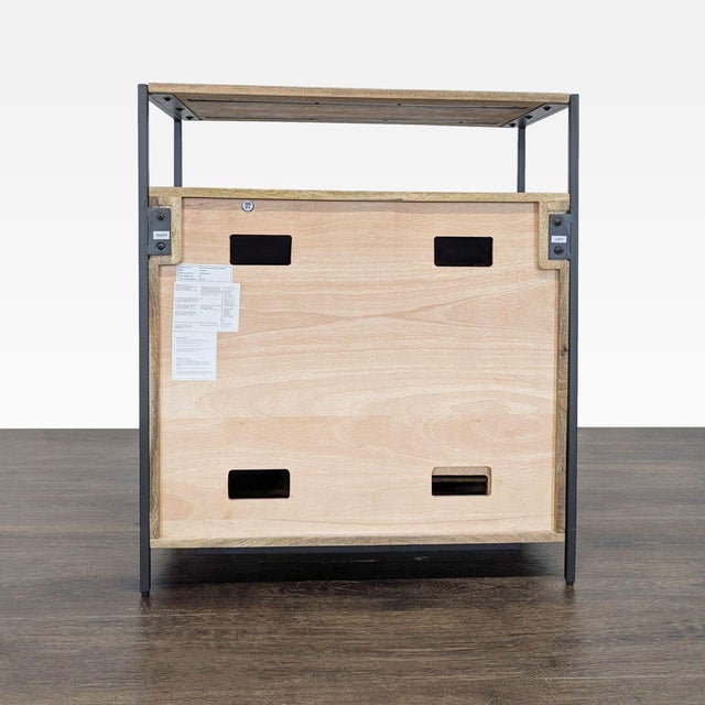 West Elm Industrial Storage Entry Cabinet For Sale In San Francisco - Image 6 of 9