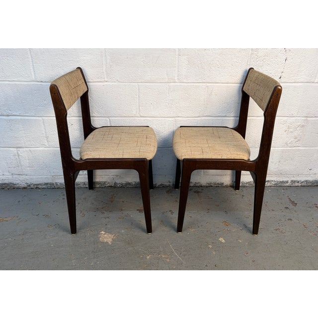 Mid 20th Century Set of Six Mid-Century Modern Danish Dining Chairs Attributed to Erik Buch For Sale - Image 5 of 13